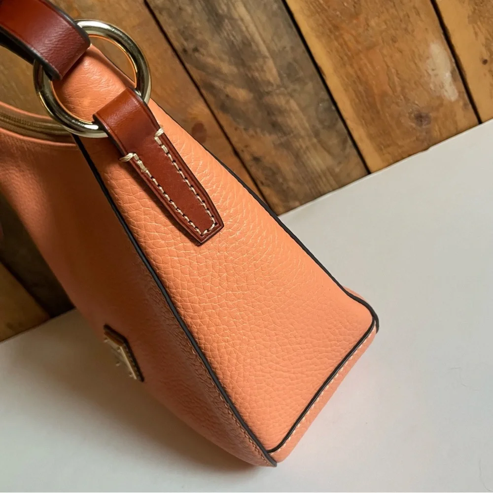 Apricot Kiley Dooney & Bourke Hobo Purse - Picture 5 of 15